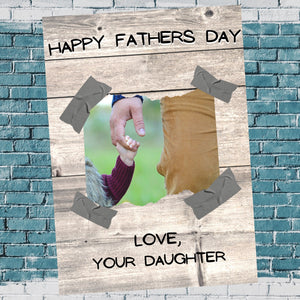 Personalize your Father’s Day greetings with our digital card template, featuring a space for your own photo.