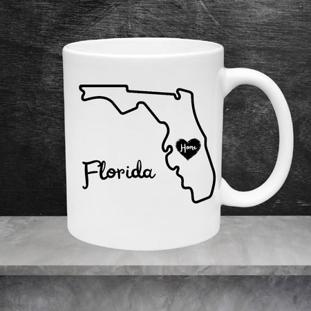 "Creative Florida state silhouette collection for DIY projects."