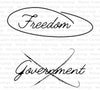 "Freedom Over Government digital design in SVG, PDF, PNG formats."