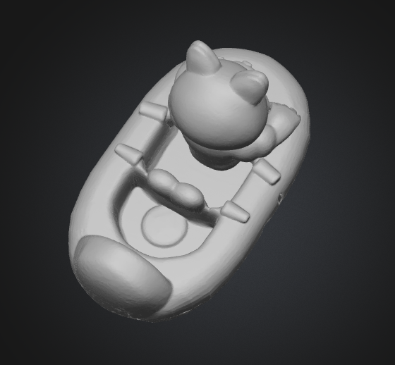 glb kids toy boat character