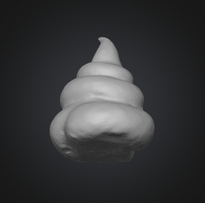 glb poop emoji model