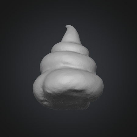 glb poop emoji model