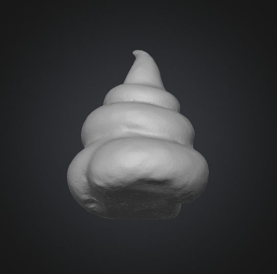 glb poop emoji model