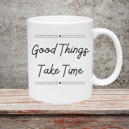 DIY project inspiration with "Good Things Take Time" design files