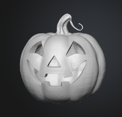 halloween pumpkin stl