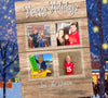 Happy Holidays card template digital download - ready for personalization