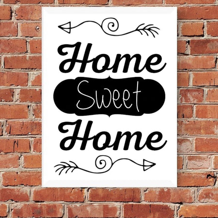 Instant download "Home Sweet Home" graphic in versatile formats