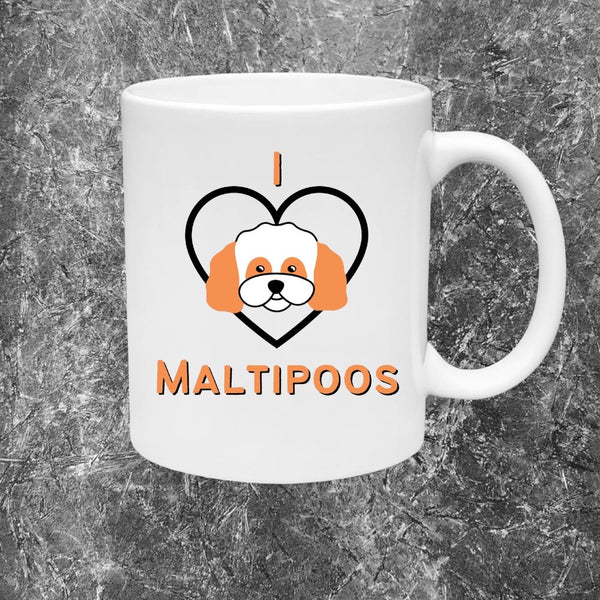 Adorable Maltipoo-themed digital art available in PNG, SVG, and PDF formats.