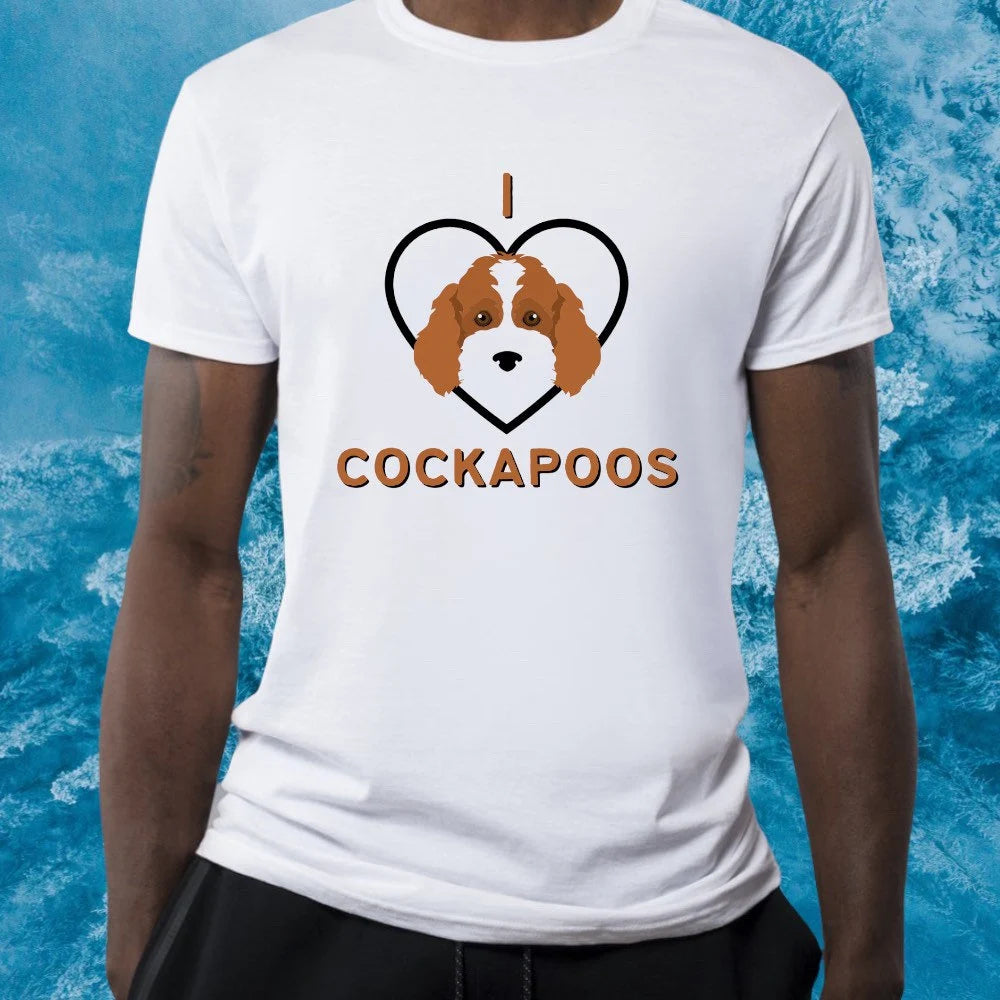 "Printable Cockapoo love design in SVG, PNG, PDF formats"