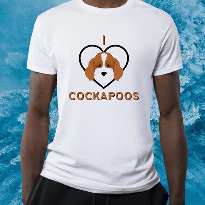 "Printable Cockapoo love design in SVG, PNG, PDF formats"