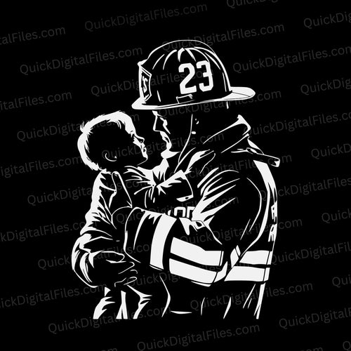 Firefighter's Rescue: PNG JPEG SVG