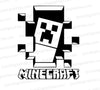 Free Minecraft-themed SVG file download for crafting