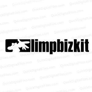 Limp Bizkit band silhouette SVG for music fan projects