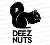 Humorous "Dez Nuts" SVG for posters and prints