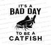 Funny Catfish SVG for Cricut
