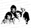 "Golden Girls Silhouette Design"