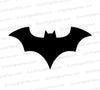 "Batman-inspired logo SVG graphic for DIY projects"