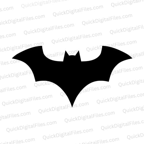 Batman Silhouette: SVG PNG