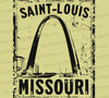 Saint Louis Gateway Arch black and white illustration PNG
