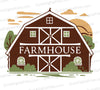 Rustic Barn SVG Illustration