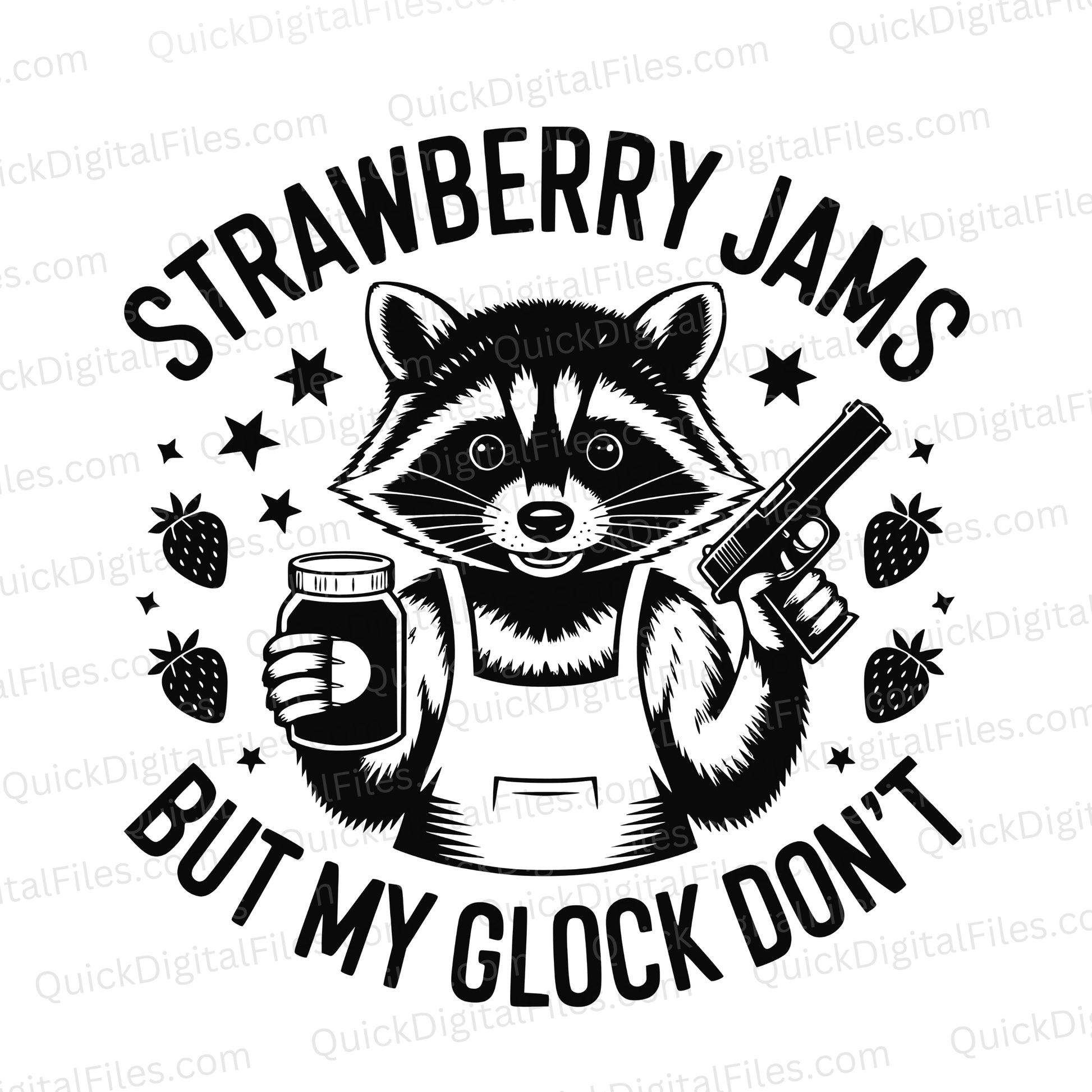 Funny 2nd Amendment Logo SVG