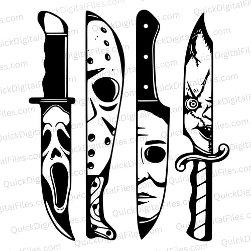 Four Blades of Terror: SVG