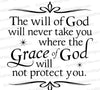 "The Will of God Inspirational Quote Christian Graphic SVG, PNG, JPEG, PDF"