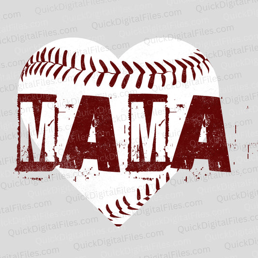 Baseball Mama SVG