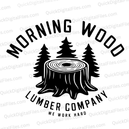 Morning Wood Lumber Company svg png jpeg pdf