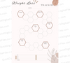 "Editable Weight Loss Tracker Canva Template Download"