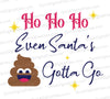 Funny Santa SVG for Cricut projects
