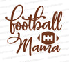 Football mama SVG design
