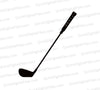 Golf club PNG silhouette
