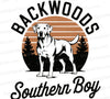 Labrador Logo – Backwoods Southern Boy SVG PNG JPEG PDF