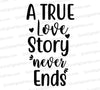 Love story SVG file
