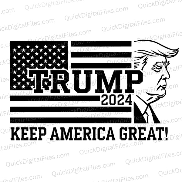 Keep America Great SVG design
