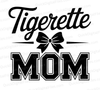Tigerette Mom SVG PNG PDF | Cheer Mom Digital Download