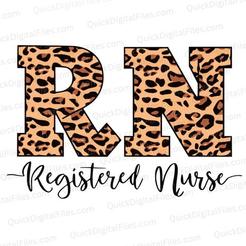 RN SVG Leopard Print