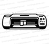 Cricut Machine SVG Vector Illustration
