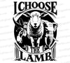 I Choose the Lamb SVG