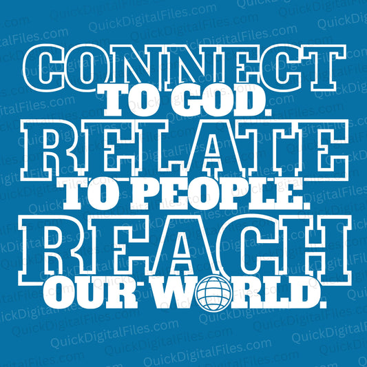 Church Shirt Design SVG | Christian Youth Group T-Shirt Graphic