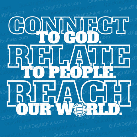 Church Shirt Design SVG | Christian Youth Group T-Shirt Graphic