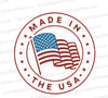 "Made in the USA American Flag Emblem SVG, PNG, JPEG"