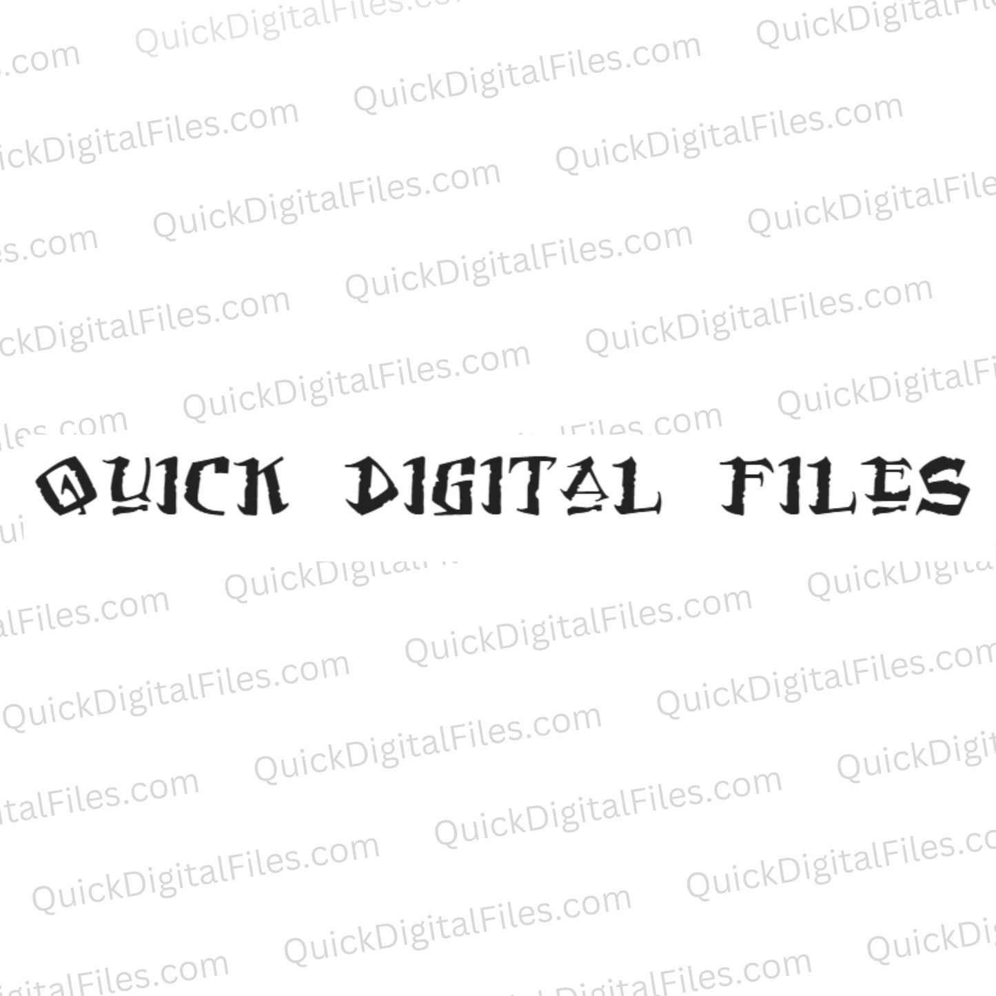 "Moana Font TTF with Funky and Creepy Style"