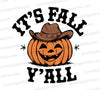 It's Fall Y'all Pumpkin SVG