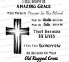 "I Still Believe in Amazing Grace Christian Hymn Graphic SVG, PNG, JPEG, PDF"