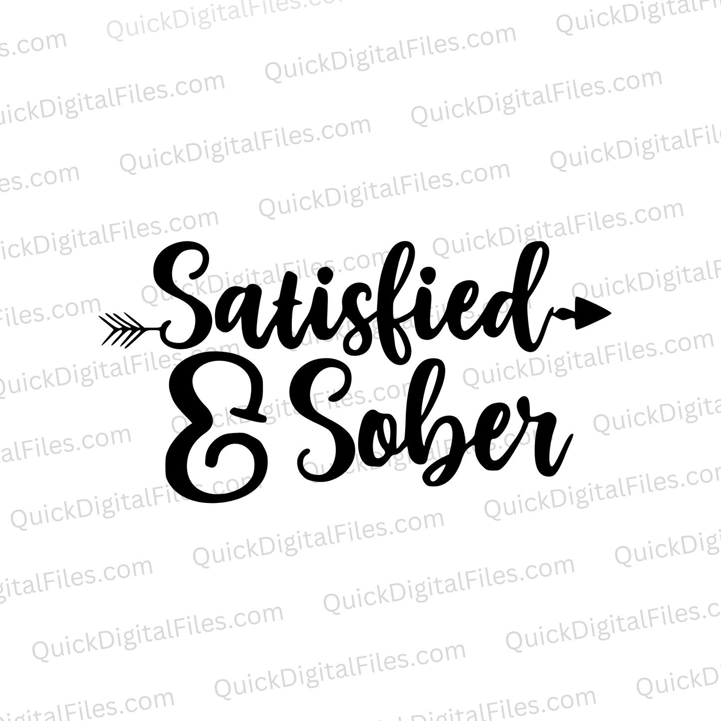 Satisfied and Sober: SVG