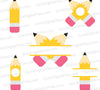 "School Pencil Bundle Digital Download"