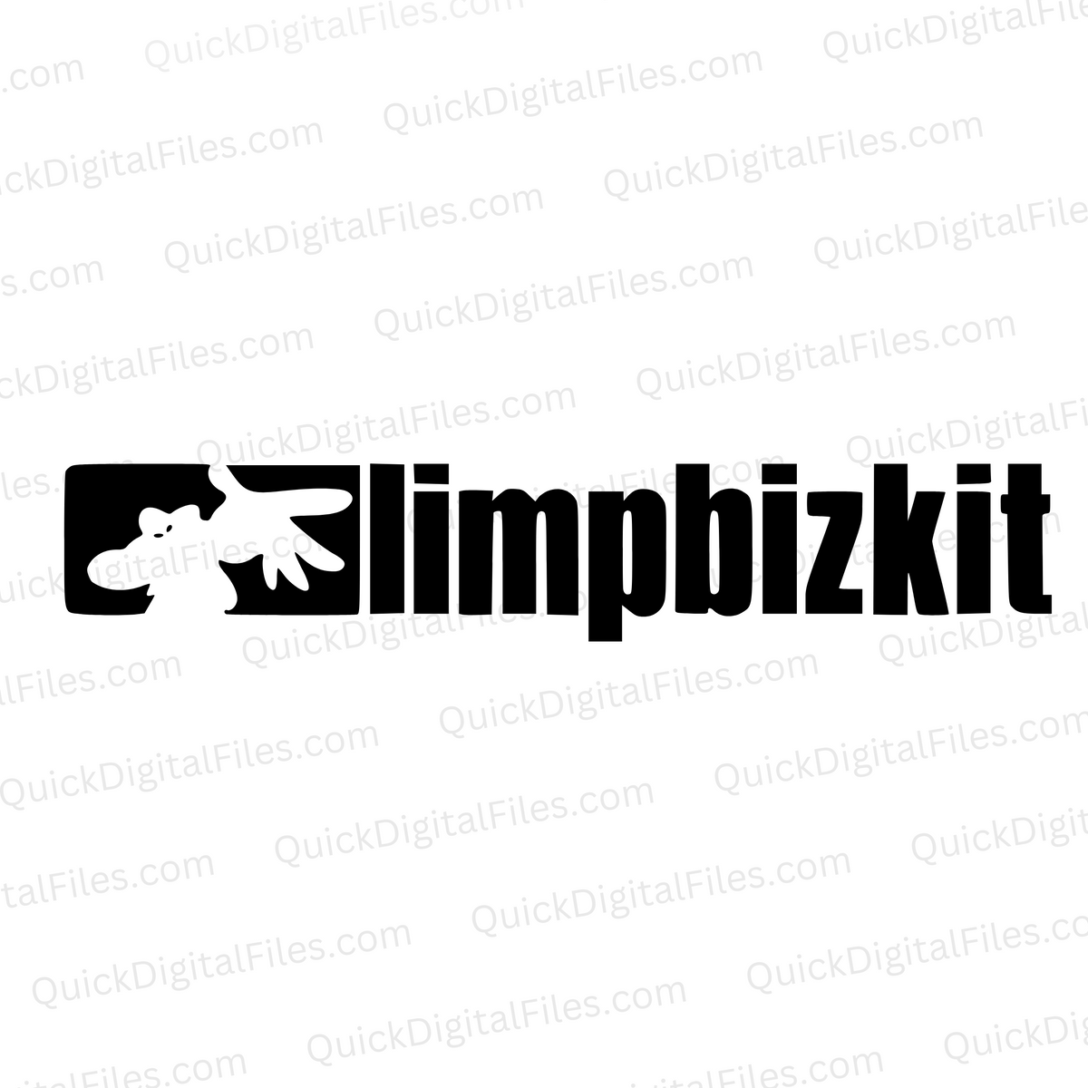Limp Bizkit SVG Silhouette Graphic - Nu-Metal Fan Art – Quick Digital Files