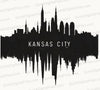 Kansas City Skyline Silhouette PNG